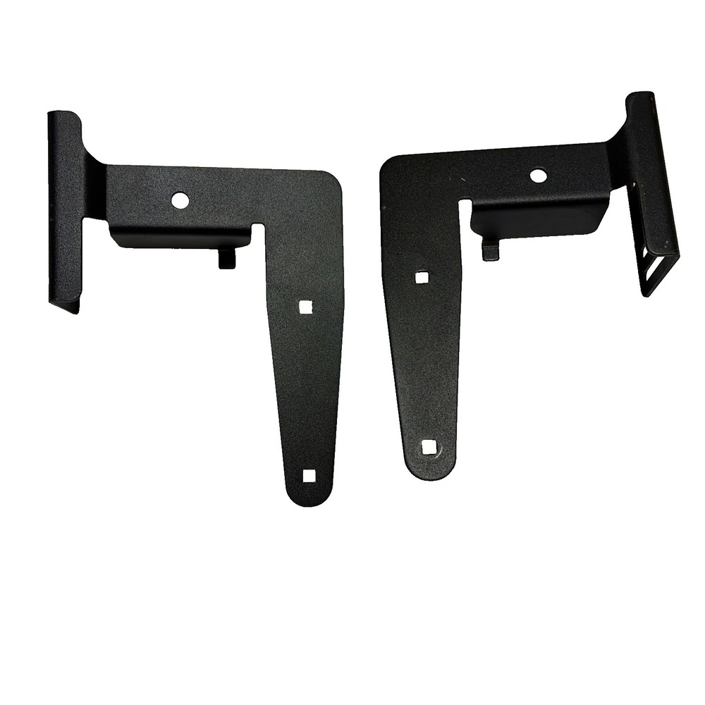 Sleep Number Modular Base Headboard Footboard Brackets Set of 2 Black Twin Metal